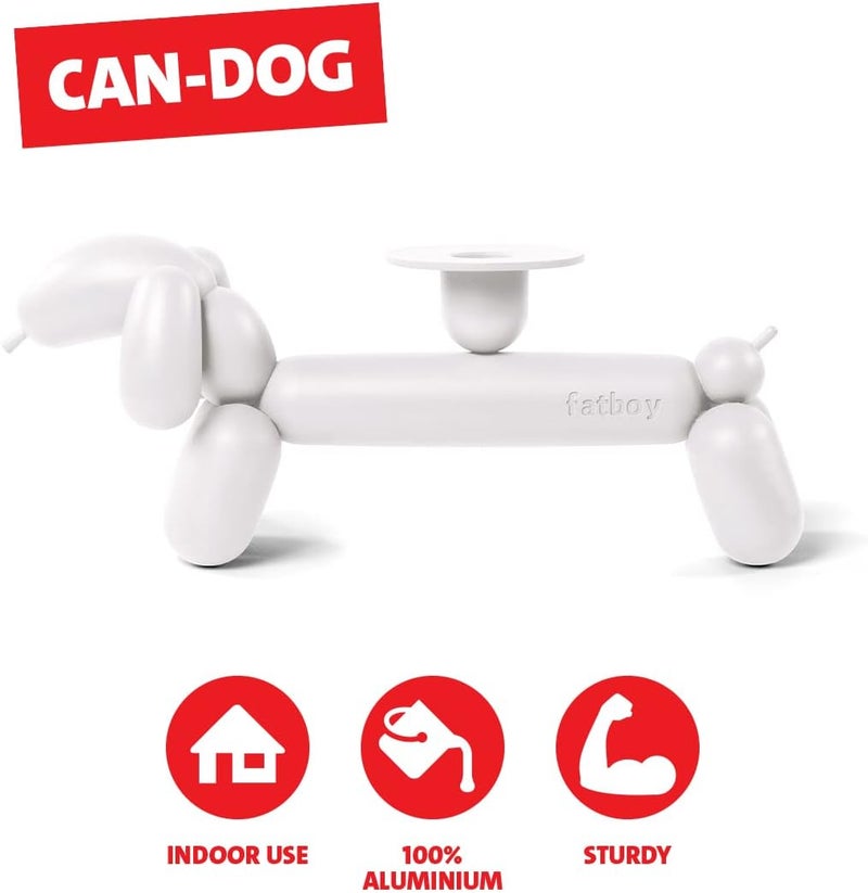 Fatboy Can-dog Candle Holder – White | Indoor Decorative Candle Stand | Modern Home & Table Decor | 10.7 x 28.5 x 8.2 cm | Stylish & Elegant Lighting Accessory - Image 4